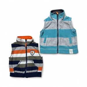 Carter's | Baby Boy Fleece Vests Bundle | 3M